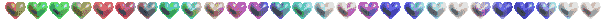 rainbow heart divider